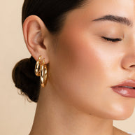 Chunky Tube Hoops