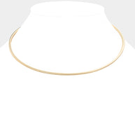 16 Inch Omega Chain Choker Necklace