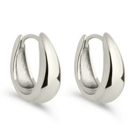 Lavina Polished Micro Hoop Earrings