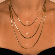 Sterling Silver Herringbone Chain