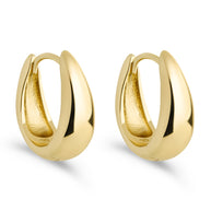 Lavina Polished Micro Hoop Earrings