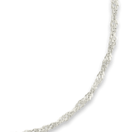 Sterling Silver Janina Delicate Twisted Chain Bracelet