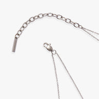 Double-Layer Crystal Necklace