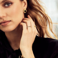 Ainsley Onyx Statement Stud Earrings