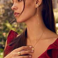 Colsie Tapered CZ Stud Earrings