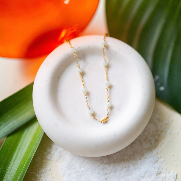 Margarita Chains - Lapis and Chalcedony
