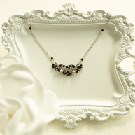 Black Spinel Reign Necklace
