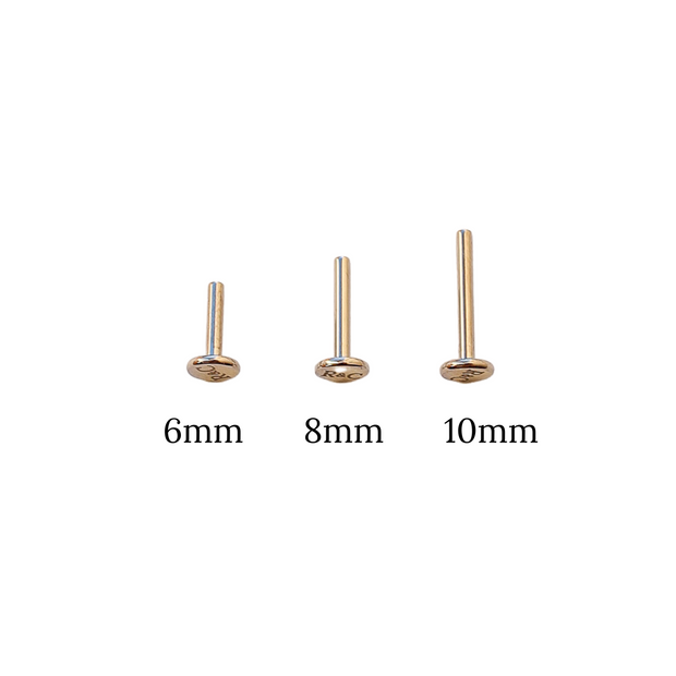 Flat Back Earring Back