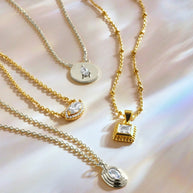 Betsy Oval CZ Pendant Necklace