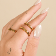 Textured Spinner Ring