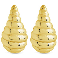 Corinne Twisted Polished Earrings