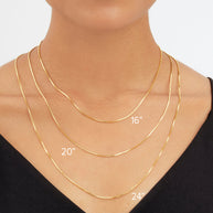 Sterling Silver Venetian Chain