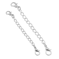 Sterling Silver Necklace Extender Set of 2