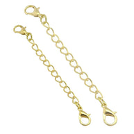 Sterling Silver Necklace Extender Set of 2
