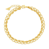 Tessa Layered Chain Anklet