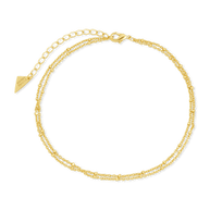 Alison Layered Chain Anklet