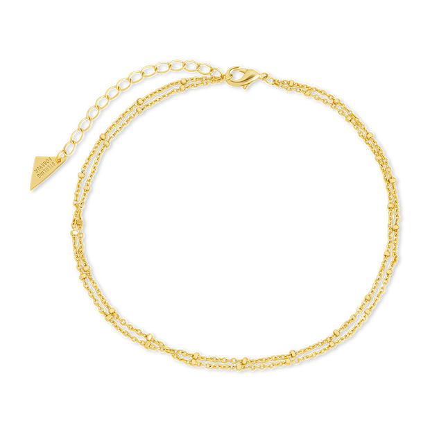 Alison Layered Chain Anklet