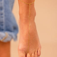 Saskia Chain Toe Anklet
