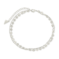 Eliana Layered Disc Chain Anklet