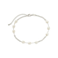 Allie Stationed Pearl Anklet