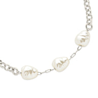 Allie Stationed Pearl Anklet
