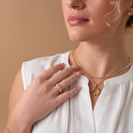 Sister Hidden Message Acrostic Necklace