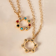 Mother Hidden Message Acrostic Necklace