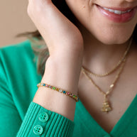 Colorful Bolo Bracelet
