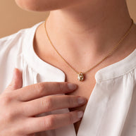 Pearl and Crystal Pendant Necklace