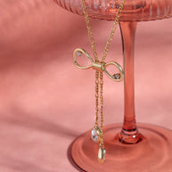 Coquette Bow Necklace