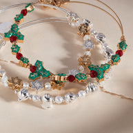Star of David Beaded Bangle