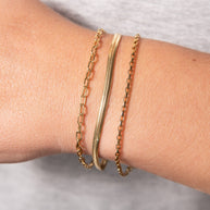 Everyday Paperclip Chain Bracelet