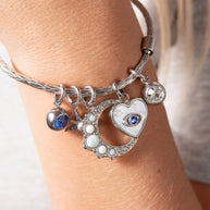 Opal Moon Interchangeable Charm