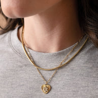 Faith and Family Star of David Pendant Necklace
