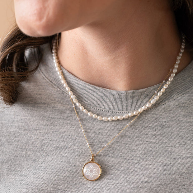 Divine Guides Star of David Pendant Necklace
