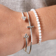 Cross Inline Bangle
