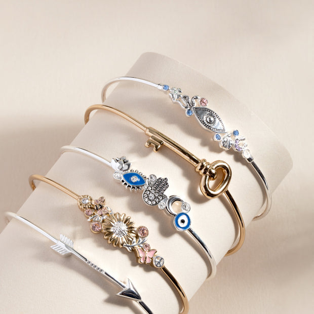 Floral Inline Bangle