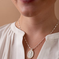 Divine Guides Mary Pendant Necklace