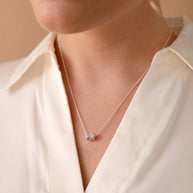 June Birthstone Precious Pendant Necklace