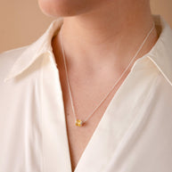 November Birthstone Precious Pendant Necklace