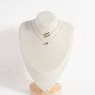 February Birthstone Precious Pendant Necklace