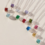 September Birthstone Precious Pendant Necklace