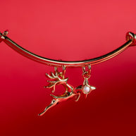 Holiday Reindeer Bangle