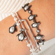 Penguin Bangle Set of 2