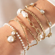 Twisted Crystal Cuff