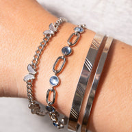 Butterfly Curb Chain Bracelet