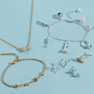 Bow & Teardrop Stud Earring Set