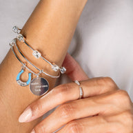 “Make Your Own Luck” Duo Charm Bangle