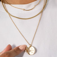 Wheat Chain Charm & Layering Necklace