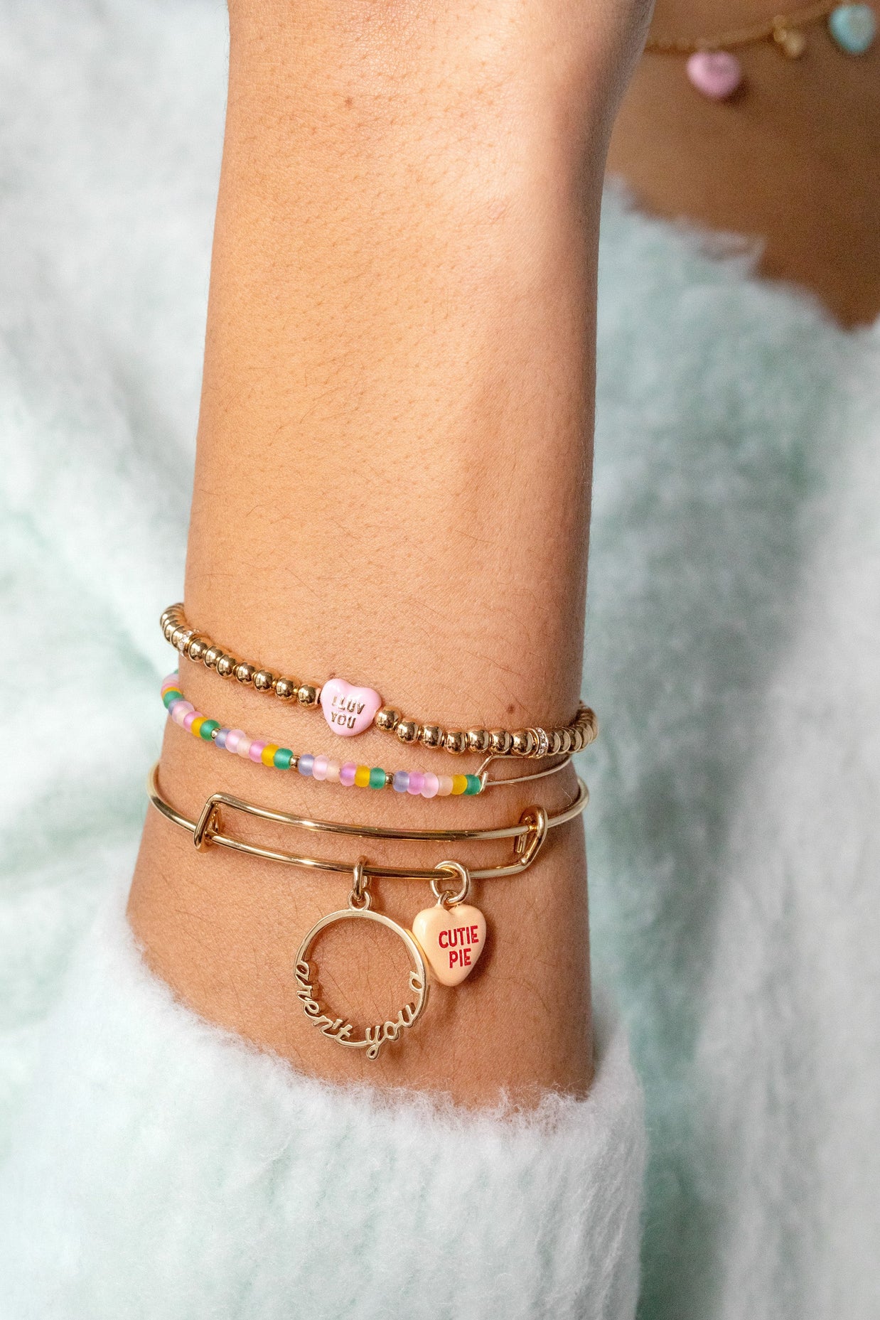 Sweethearts® 'Aren't You A Cutie Pie' Bangles Set of 2